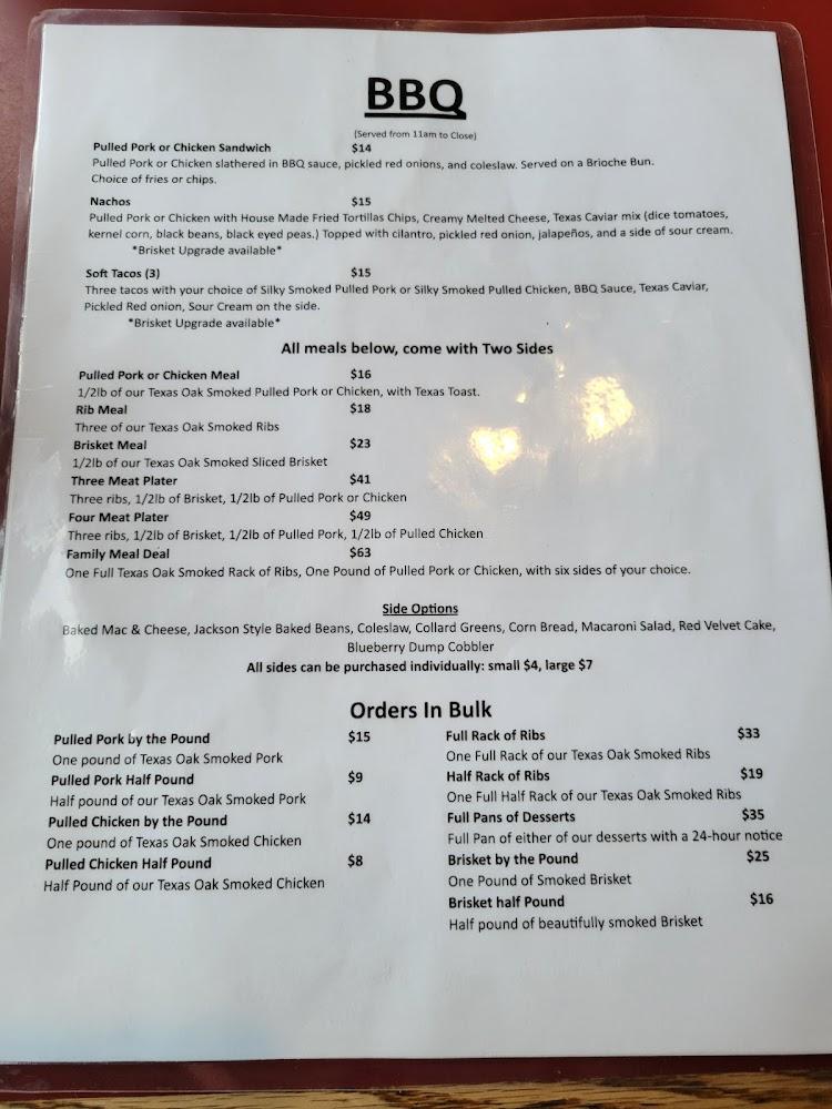 BBQ Blessings Menu image 2