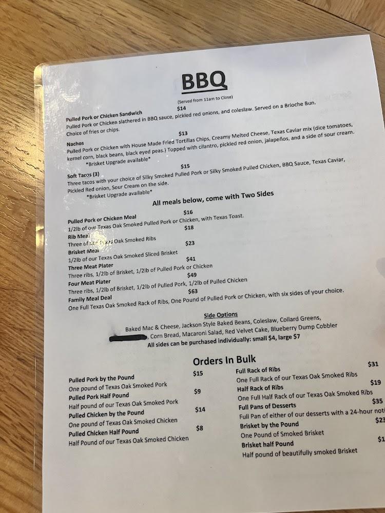 BBQ Blessings Menu image 4